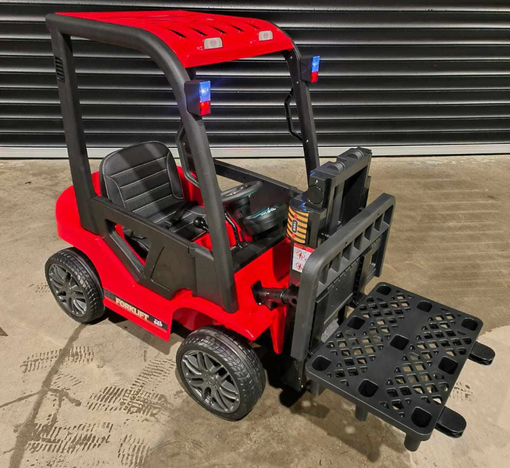 RIDE ON FORKLIFT Red | 034113 Tomo Burke Electrical