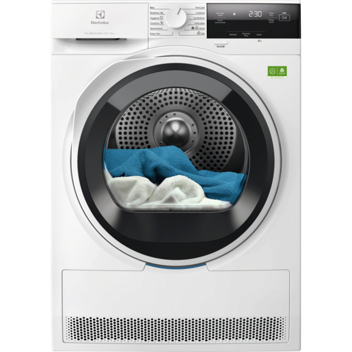 Electrolux DelicateCare 9 kg Heat Pump Dryer | EDHI739U4B Electrolux