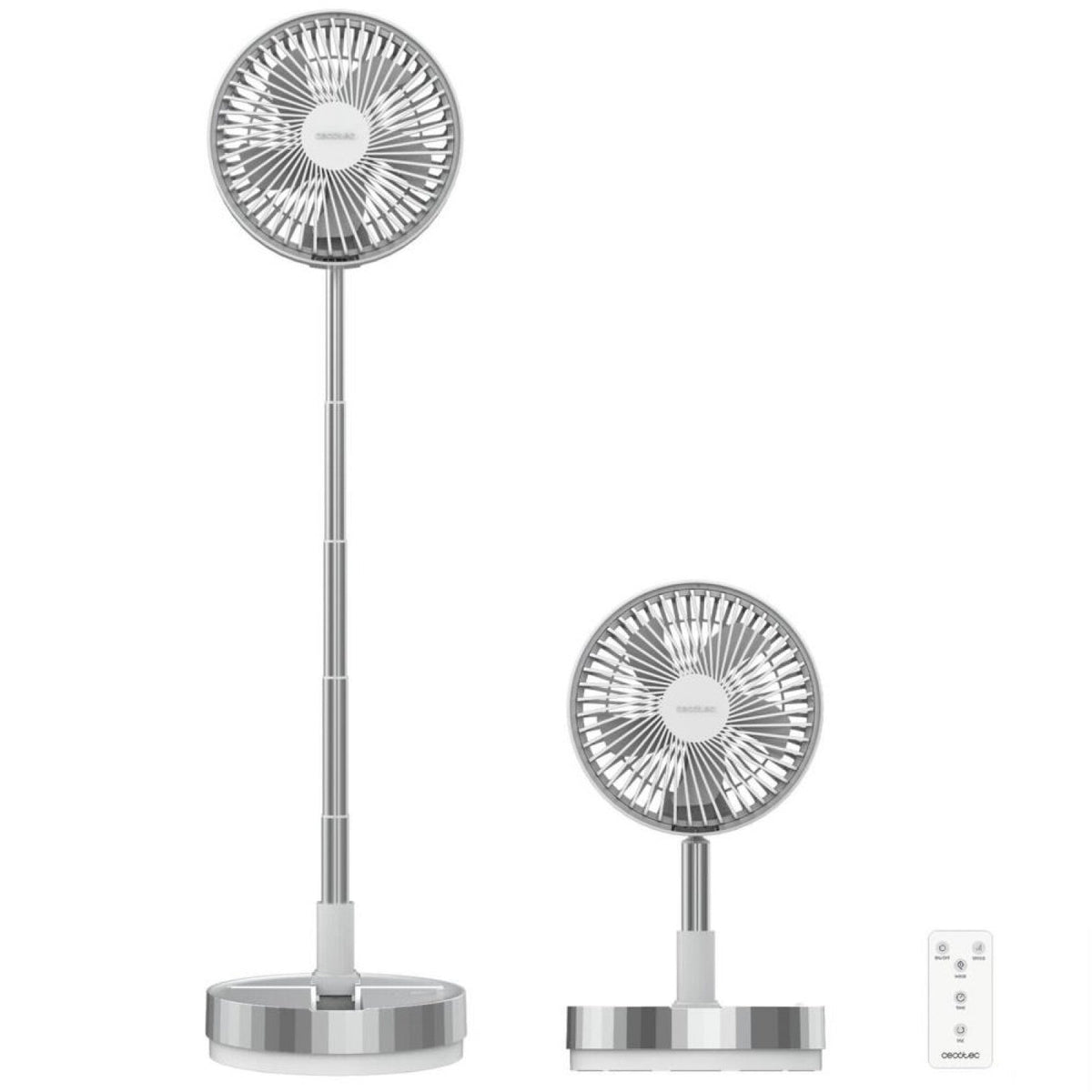 Cecotec EnergySilence 800 FoldAir Portable Control Cordless Folding Fan with Remote | 264174