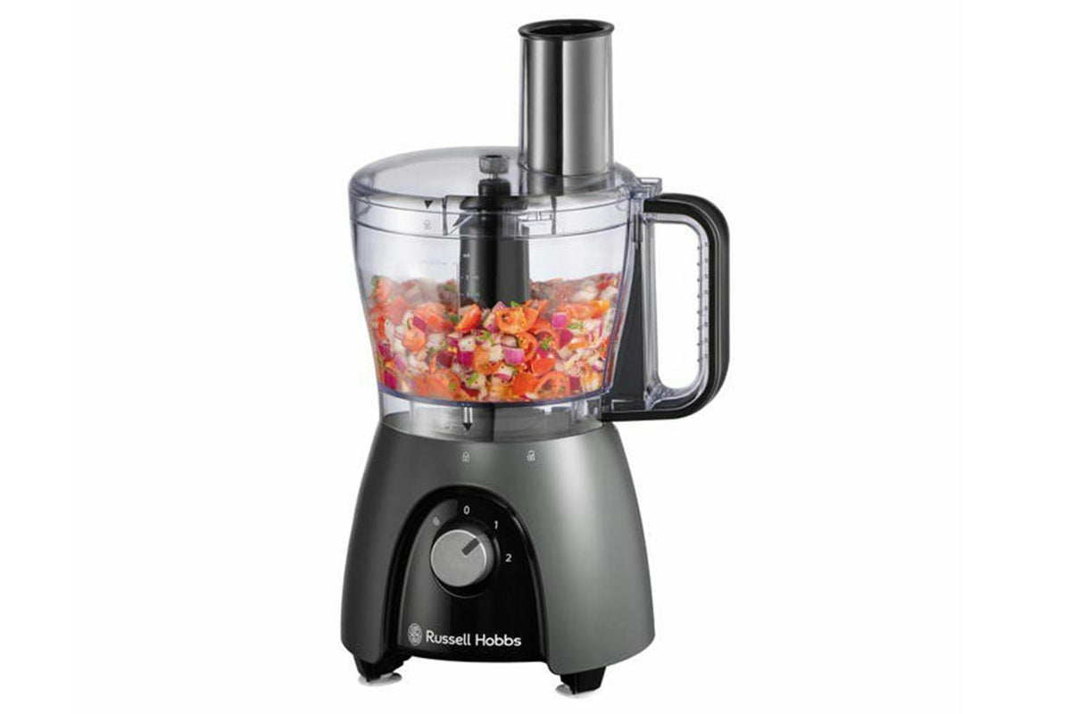 Russell Hobbs Desire Matte Charcoal 2-in-1 Food Processor | 27111