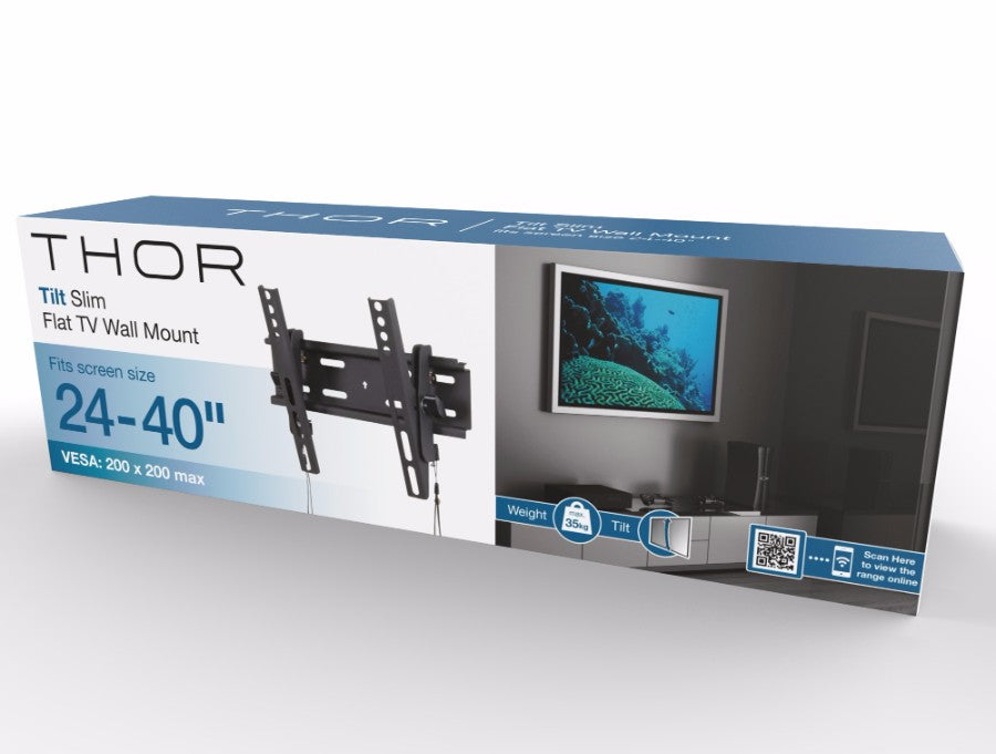 Thor Tilt TV Wall Bracket 24”–43” | 28083T