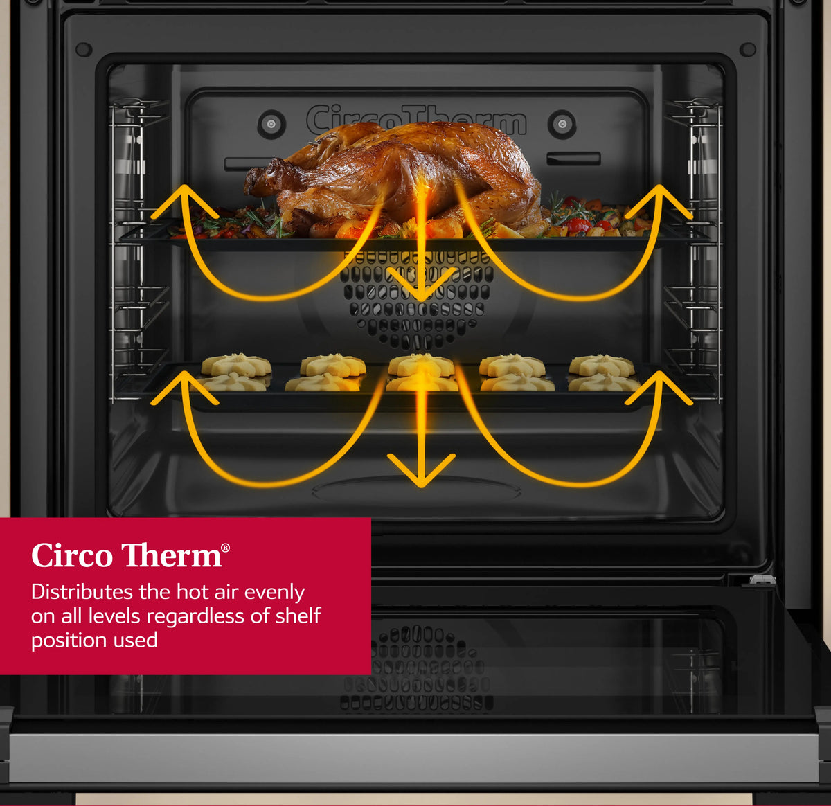 Neff N30 71L Pyrolytic Built-In Single Oven - Black | B2CCJ7AK0B — product image 4