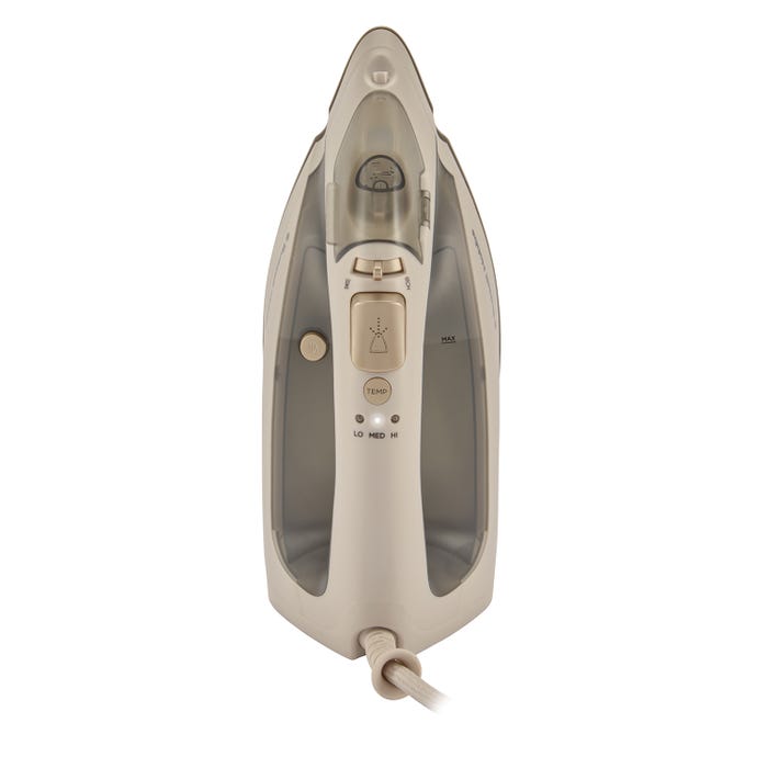 Russell Hobbs Fabric Luxe 2600W Iron - Baked Stone | 28680