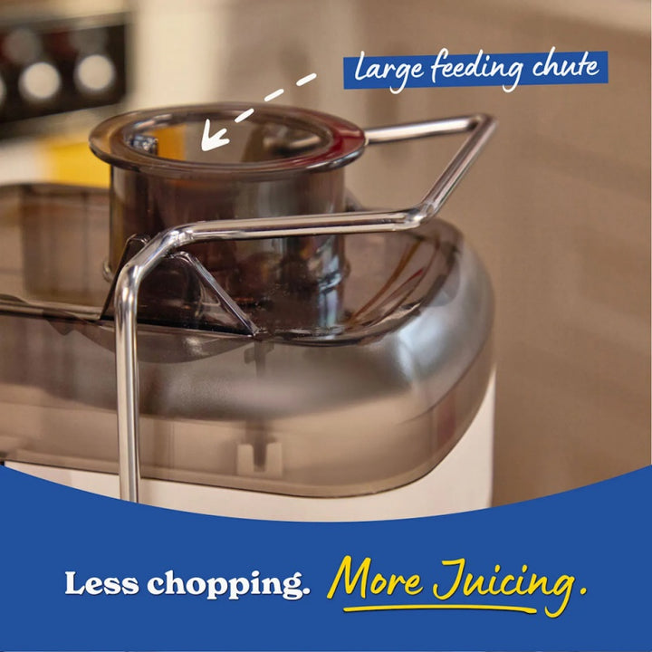 Russell Hobbs JuiceLuxe 400W Juicer - Stone | 28770 — product image 4