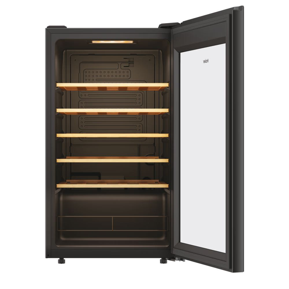 Haier Wine Bank 50 Series 3 34-Bottle Wine Cooler - Black | HWS34GGH1K — product image 3
