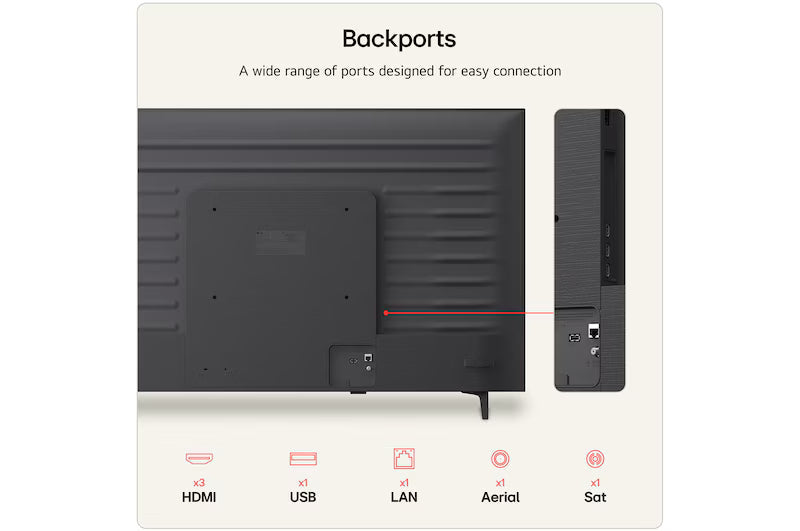 LG QNED72 50-inch 4K Mini LED Smart TV | 50QNED72B6B.AEI — product image 2