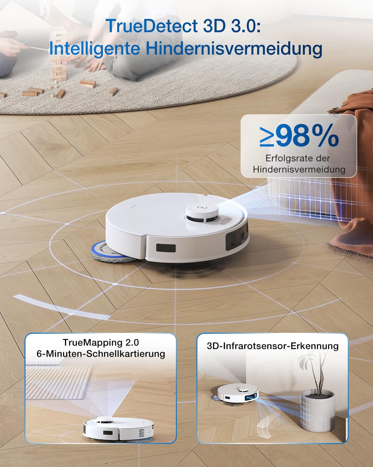Ecovacs DEEBOT T30C PRO WHITE GEN 2 | 270-DLX15