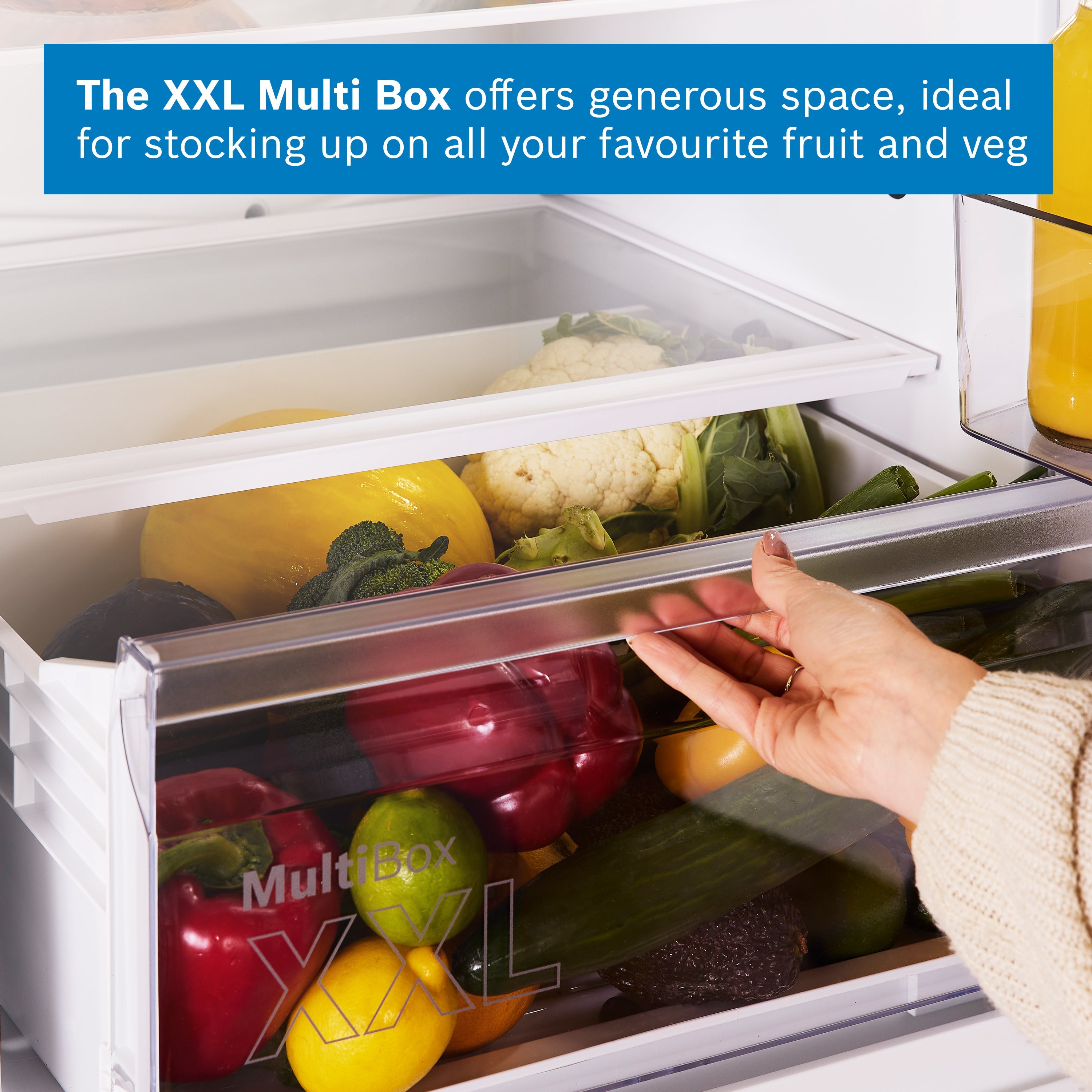 Bosch Series 2 260L Built-In Fridge Freezer | KIN86NSE0G