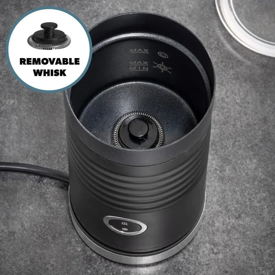 Daewoo 200ml Hot & Cold Milk Frother - Black | 970104 — product image 3