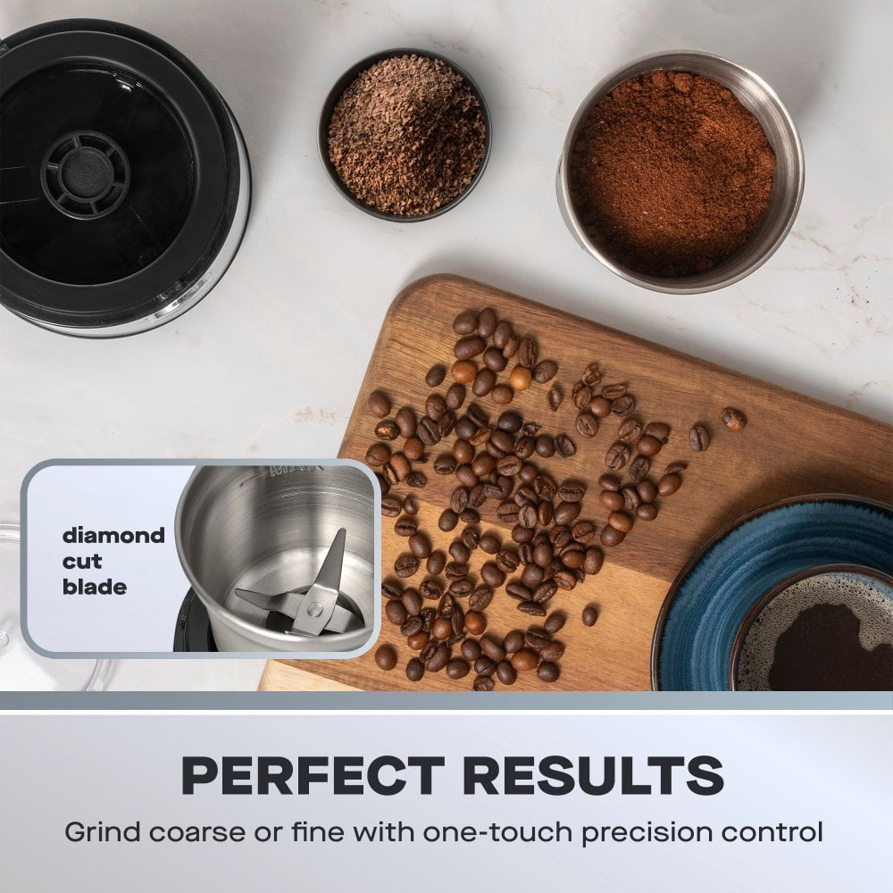 Daewoo Wet & Dry Coffee and Spice Grinder - Stainless Steel | 970128 — product image 3