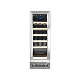 AWC300SS Freestanding slimline wine cooler Amica