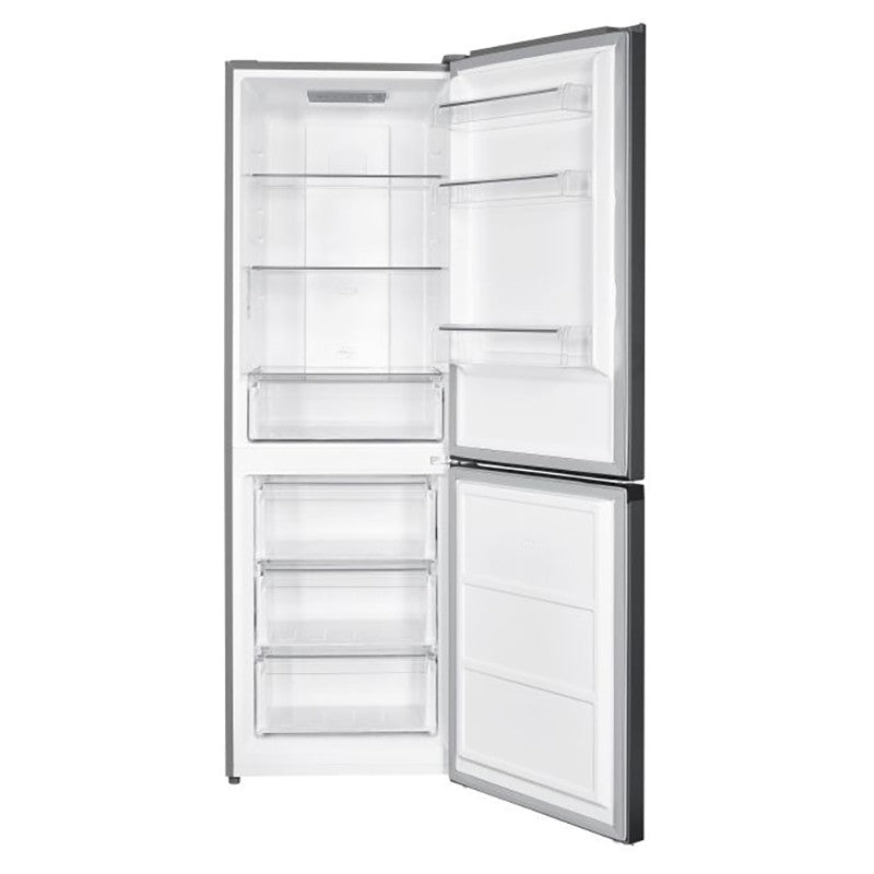 Belling 230L Total No Frost Fridge Freezer - Black Steel | BFF230BKIX — product image