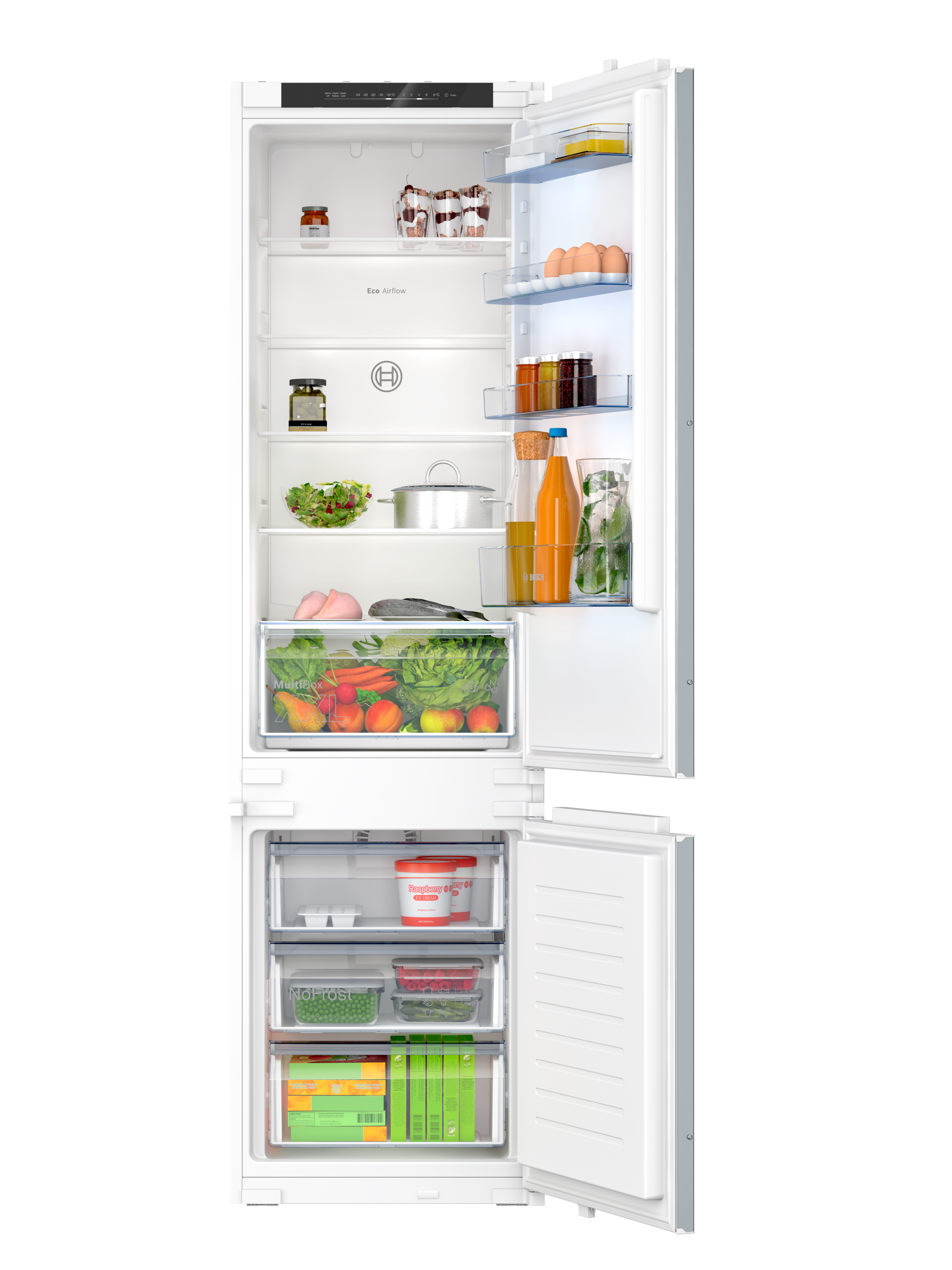 Bosch Series 2 290L Built-In Frost Free Fridge Freezer | KIN96NSE0G Bosch
