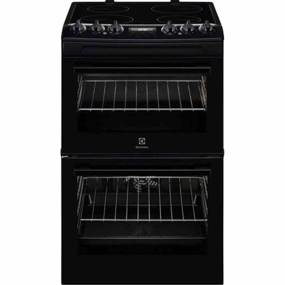 Electrolux 55cm Double Oven Electric Cooker | LKR555100B Electrolux