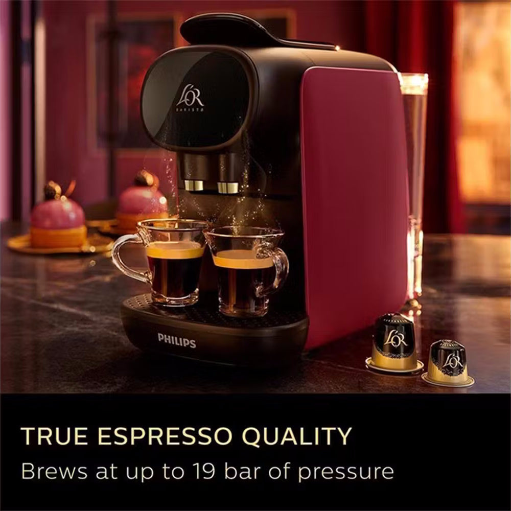 L'OR Barista Sublime Coffee Machine Red | LM9012/50
