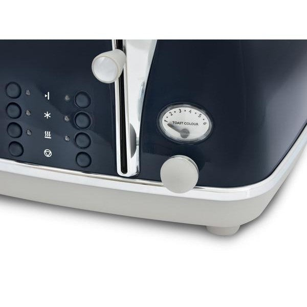 DeLonghi Icona Capitals 4 Slice Toaster | CTOC4003.BL