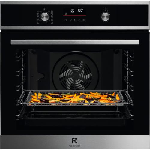 Electrolux 72L Built-In Pyrolytic Oven with AirFry | EOM6P46X Electrolux