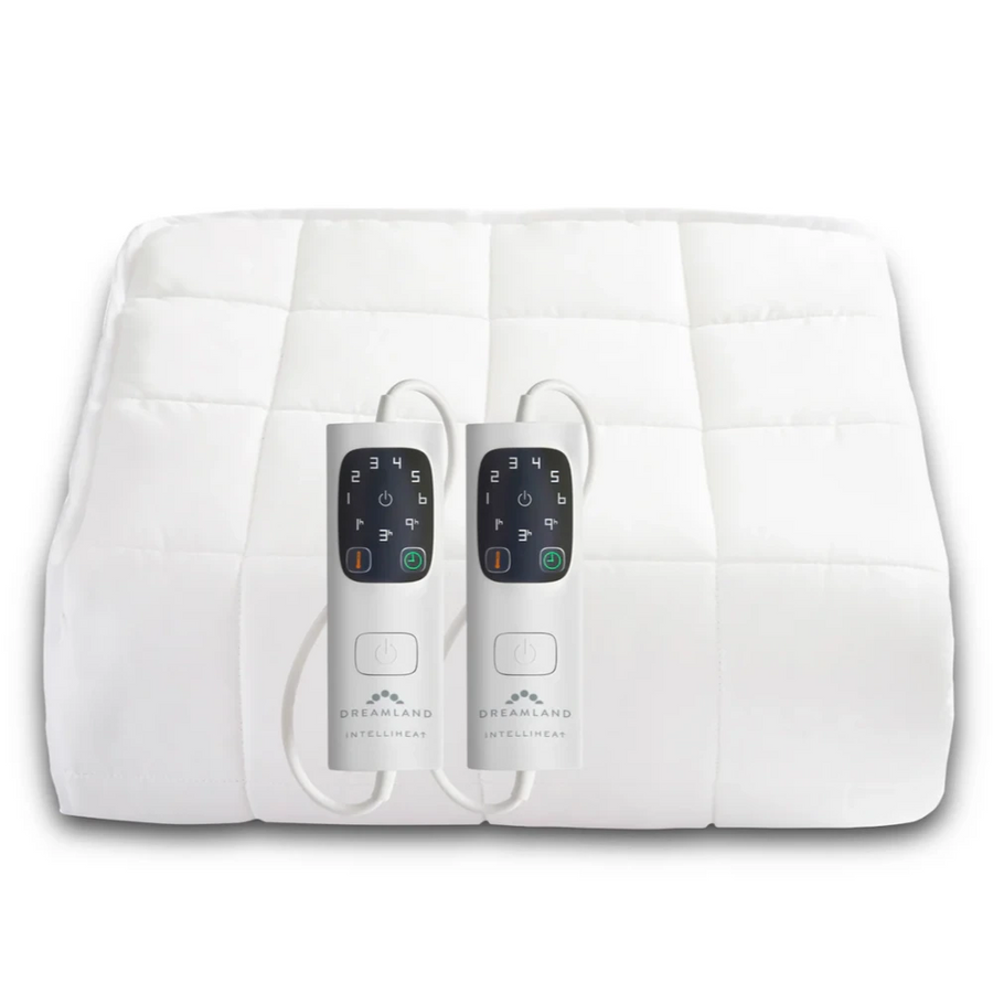 Dreamland Snowed In King Heated Mattress Protector with Dual Controls | 16889 — product image