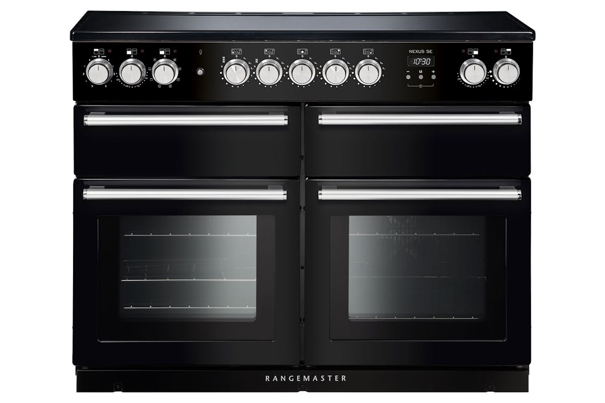 Rangemaster Nexus SE 110cm Induction Range Cooker - Black & Chrome | NEXSE110EIBL/C — product image