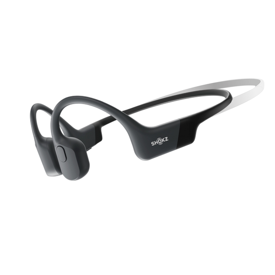 Shokz OpenRun Mini Bone Conduction Wireless Sport Headphones – Cosmic Black | 38-S806-MN-BK Shokz