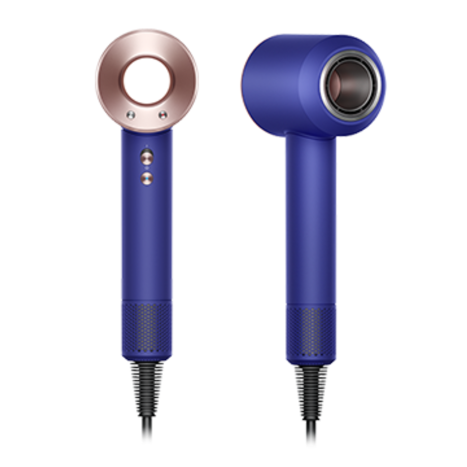 Dyson Supersonic hair dryer in Vinca blue and Rosé | 426082-01 Dyson
