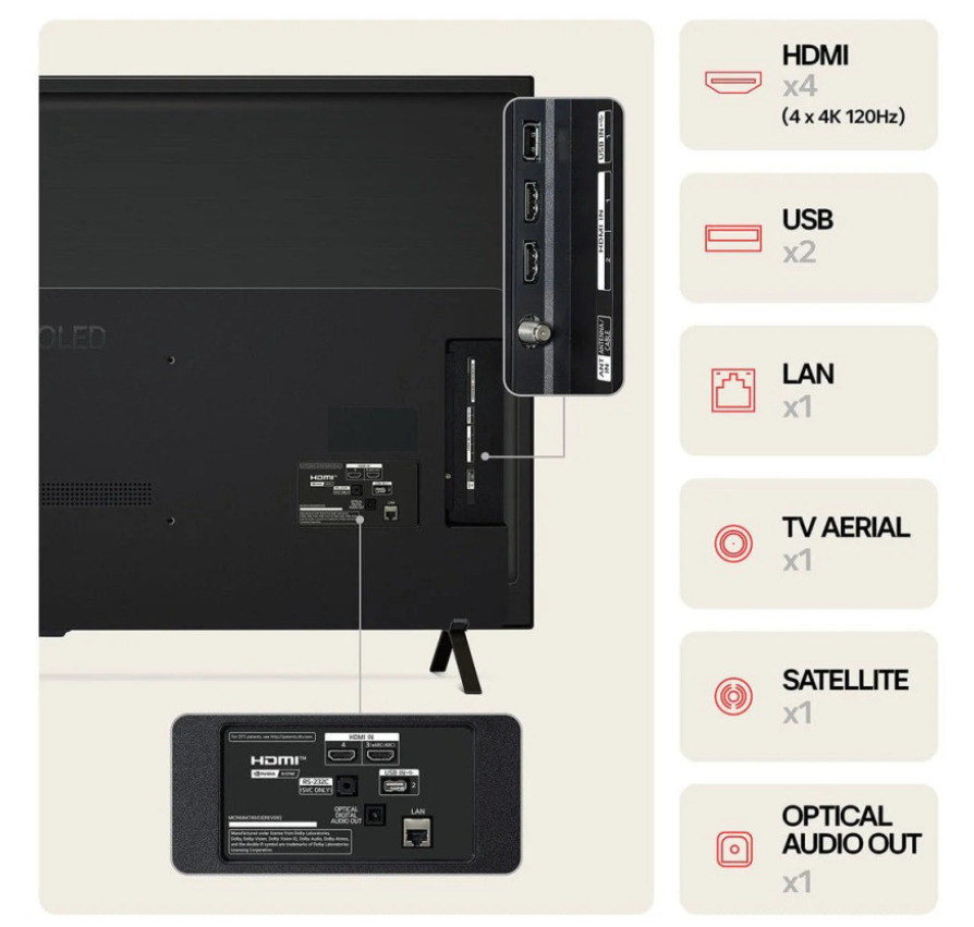 LG 65" B4 OLED 4K Smart TV | OLED65B46LA