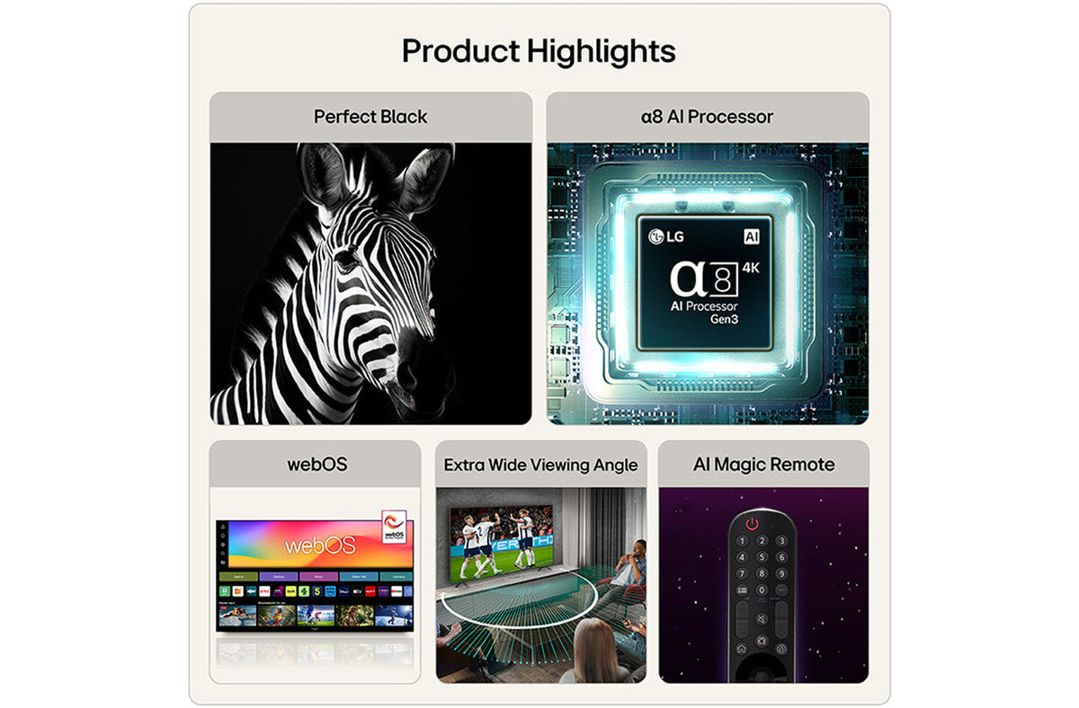 LG 65-inch B6 Series 4K Ultra HD Smart OLED TV | OLED65B65LA.AEI