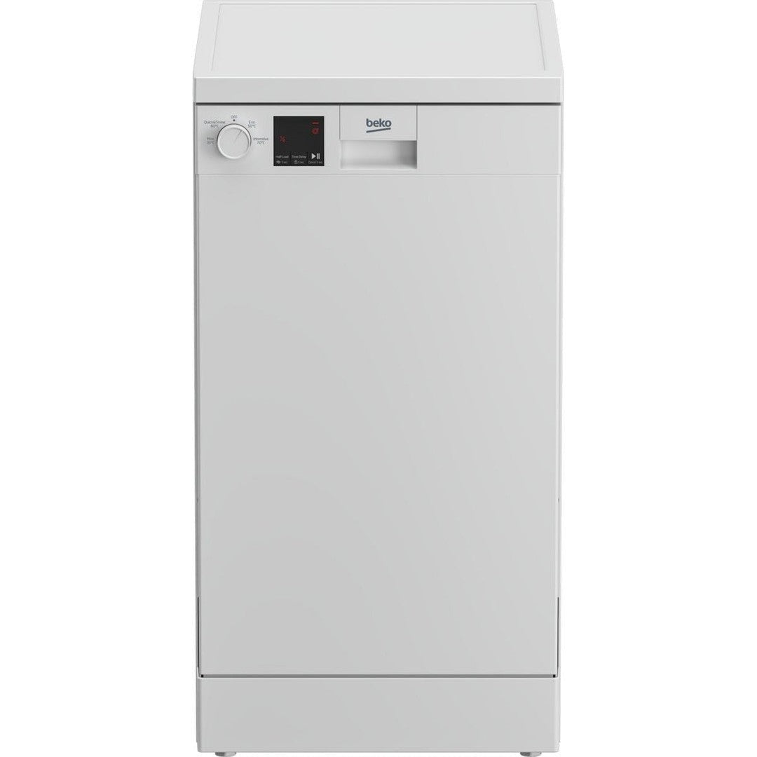 Beko 10 Place Freestanding Slimline 45cm Dishwasher | DVS04X20W Beko