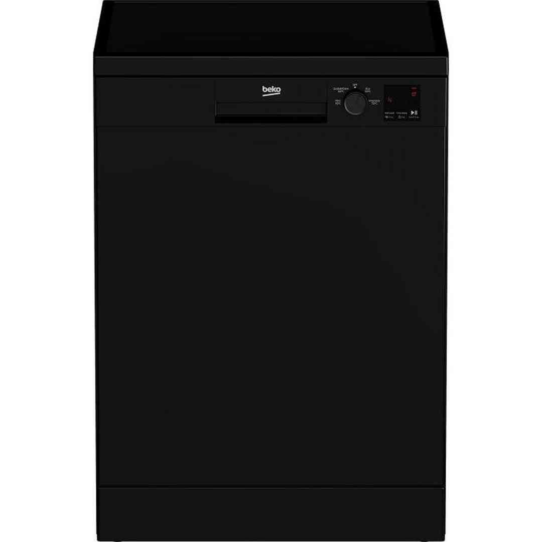 Beko 60cm Freestanding Black Dishwasher | DVN04320B Beko
