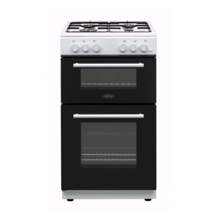 Belling 50cm Twin-Cavity LPG Gas Cooker - White | BFSG51TCWHLPG — product image 2