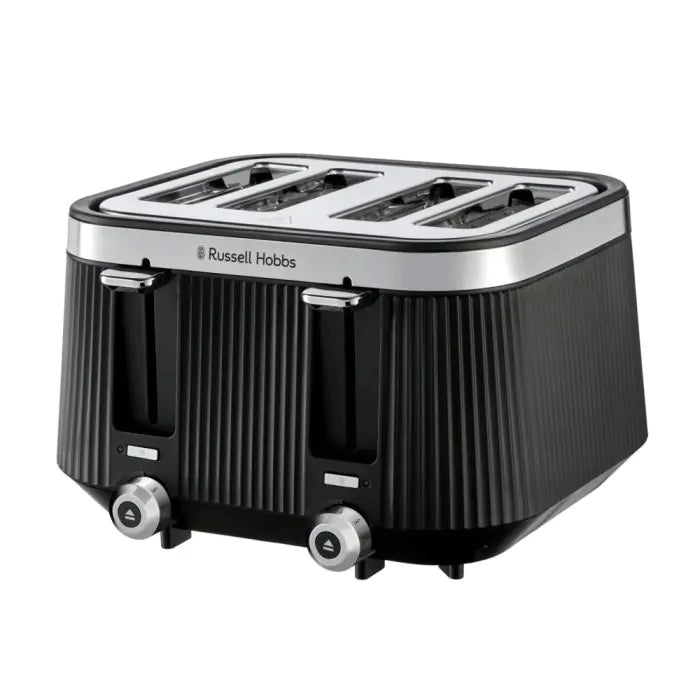 Russell Hobbs Bronte 1960W 4 Slice Toaster - Black | 26770
