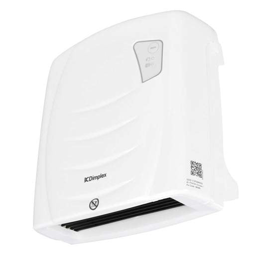 Dimplex 2kW Wall-Mounted Downflow Fan Heater - White | FX20WIPX4 — product image