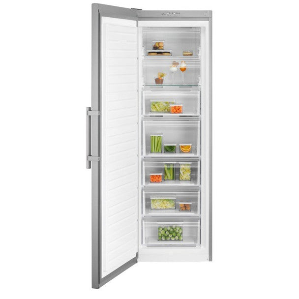 Electrolux 60 cm No‑Frost Upright Freezer Stainless Steel | LUT6NE28X