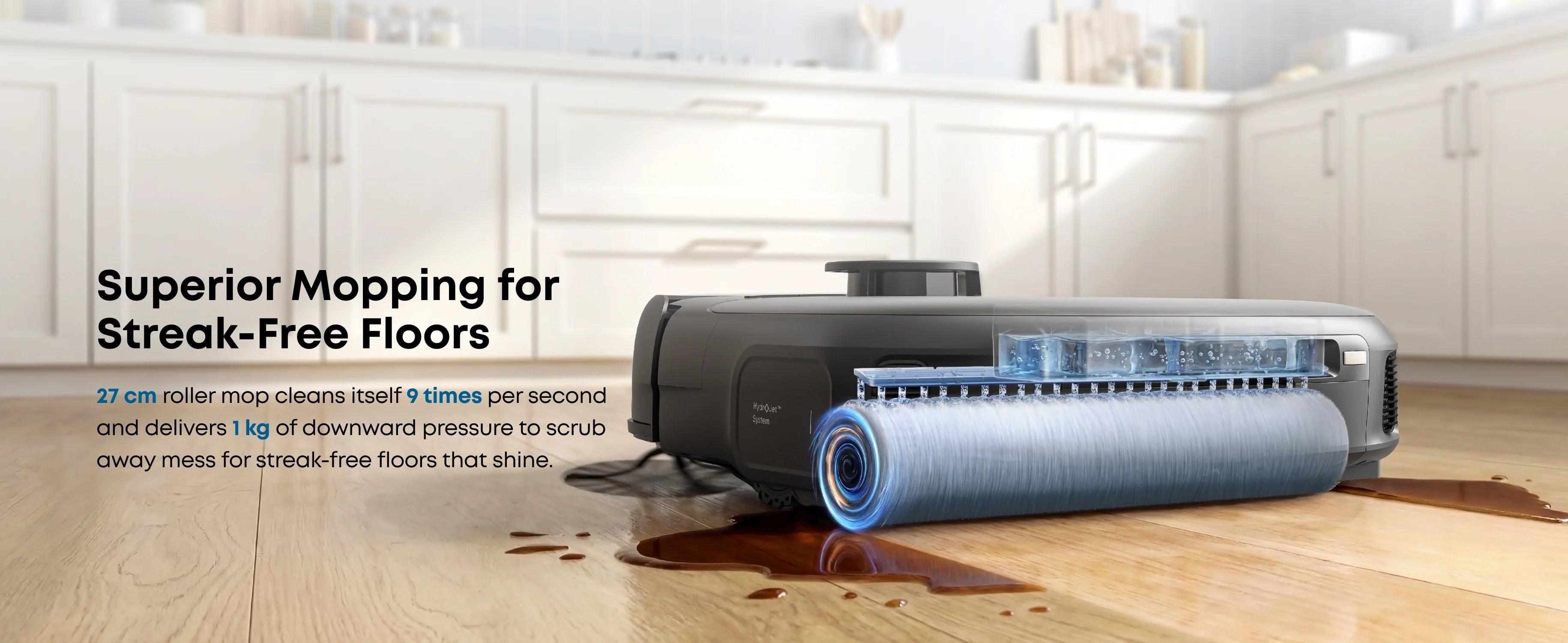 Eufy Omni C28A Robot Vacuum & Mop with All-in-One Station with Accessory Kit | T211AV10