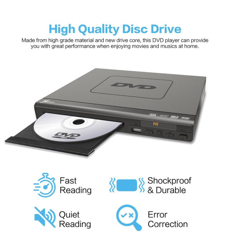 Majority Multi-Region HDMI DVD Player - Black | 432443 — product image 4