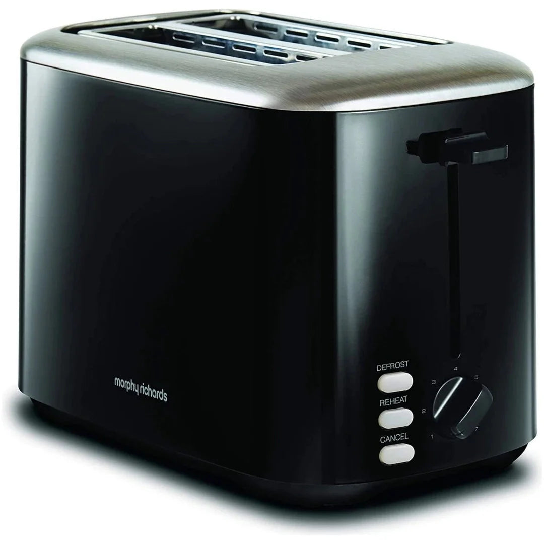 Morphy Richards Equip 2 Slice Black Toaster | 222064 Morphy Richards