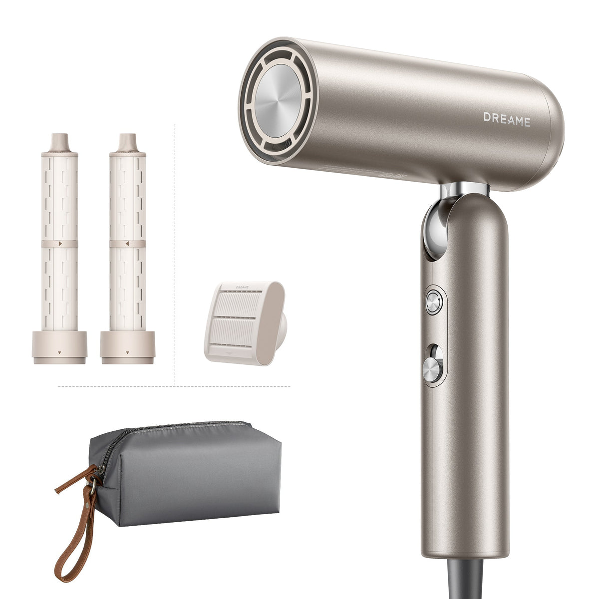 Dreame Pocket Neo High-Speed Hair Dryer Gold product image