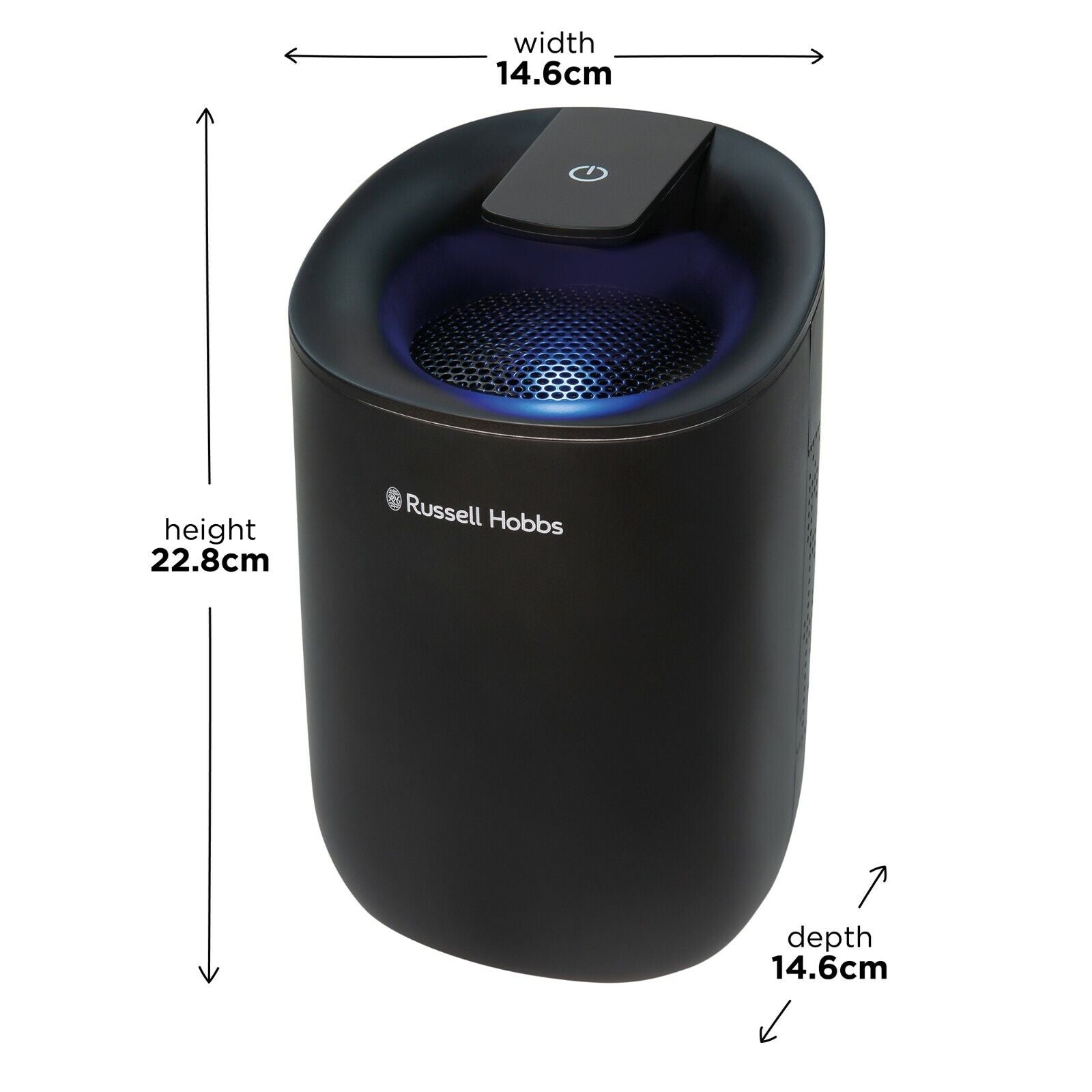 Russell Hobbs Mini Dehumidifier Black | RHDH1061B