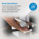 Beko AeroPerfect™ 60cm Built-in RecycledNet™ Single Fan Oven | BBIF22300B Beko Oven Euronics Ireland