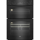 Beko RecycledNet Electric Double Oven - Black | BBDF22300B Beko Oven Euronics Ireland