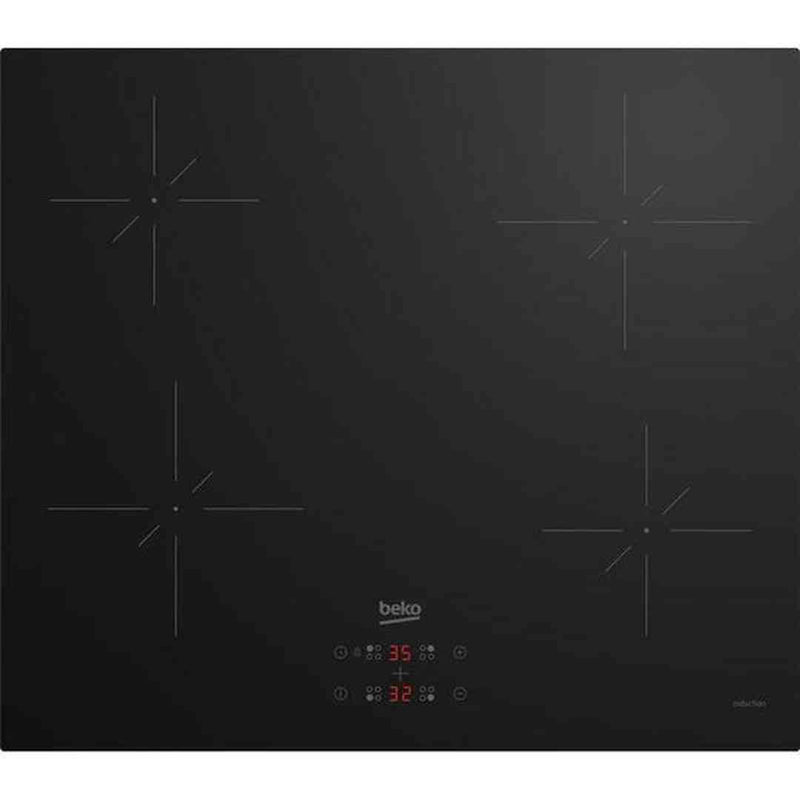 Beko 59 cm Electric Induction Hob - Black | HII64401QT Beko Hob Euronics Ireland