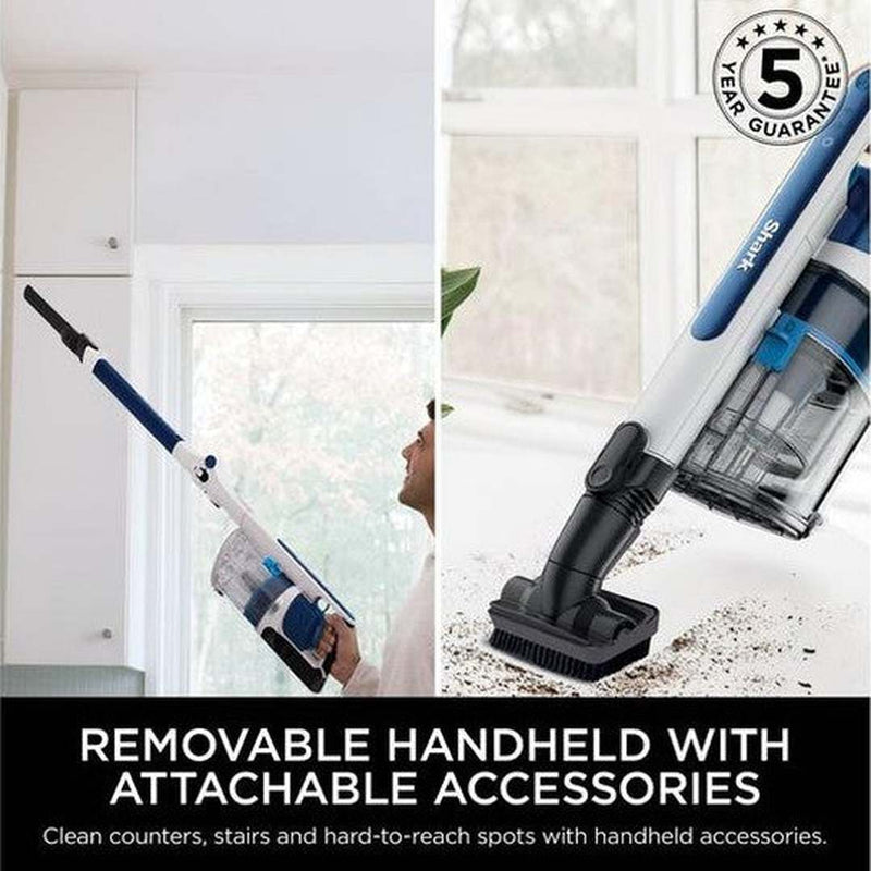 Shark PowerPro Cordless Stick Vacuum - Navy Metallic | IZ380UK Shark Euronics.ie