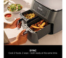 Ninja-in-1 Dual Zone Air Fryer 7.6L | DZ300UK