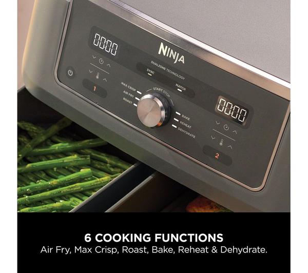 NinjaMAX-in-1 Dual Zone Air Fryer 9.5L | DZ400UK