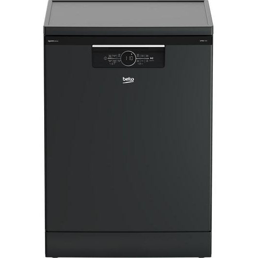 Beko PowerIntense 15-Place Freestanding Dishwasher - Anthracite | BDFN36540PA — product image