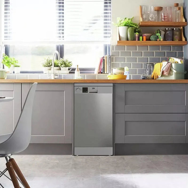 Beko 10 Place Freestanding Slimline 45cm Dishwasher | DVS04020S Beko Euronics.ie