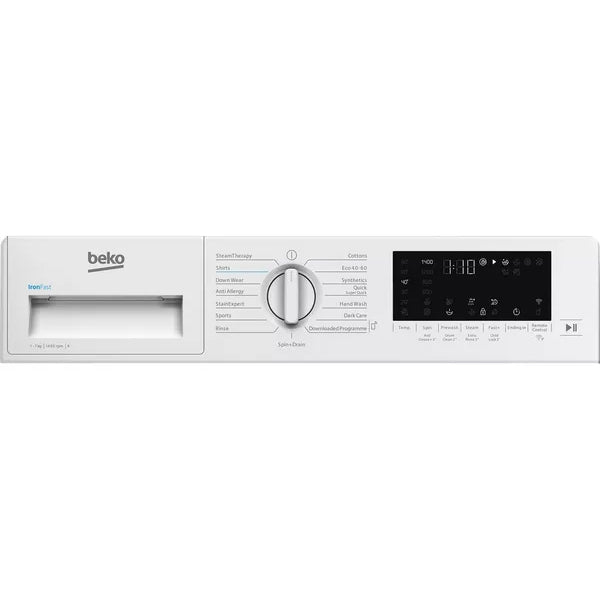Beko 7kg 1400rpm Integrated Washing Machine | WTIK74122 — product image 2