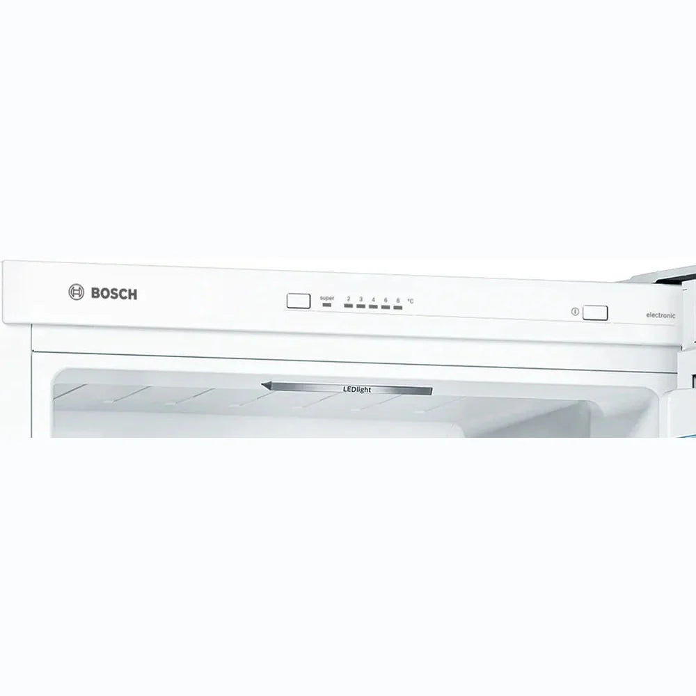 Bosch Serie 4 Freestanding Fridge Freezer 60cm | White Bosch Fridge Freezer Euronics Ireland