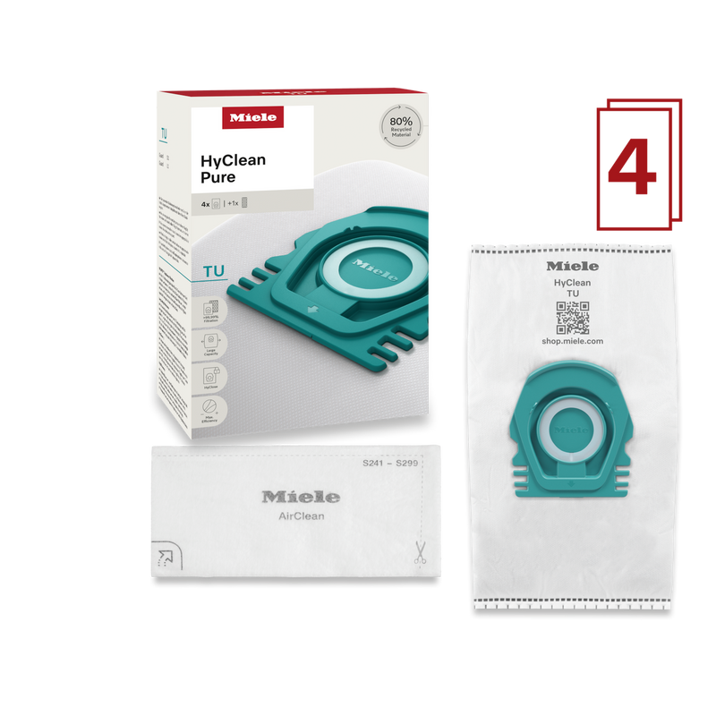 Miele HyClean Pure TU vacuum cleaner bag | 12557060 Miele Vacuum Accessories Euronics Ireland