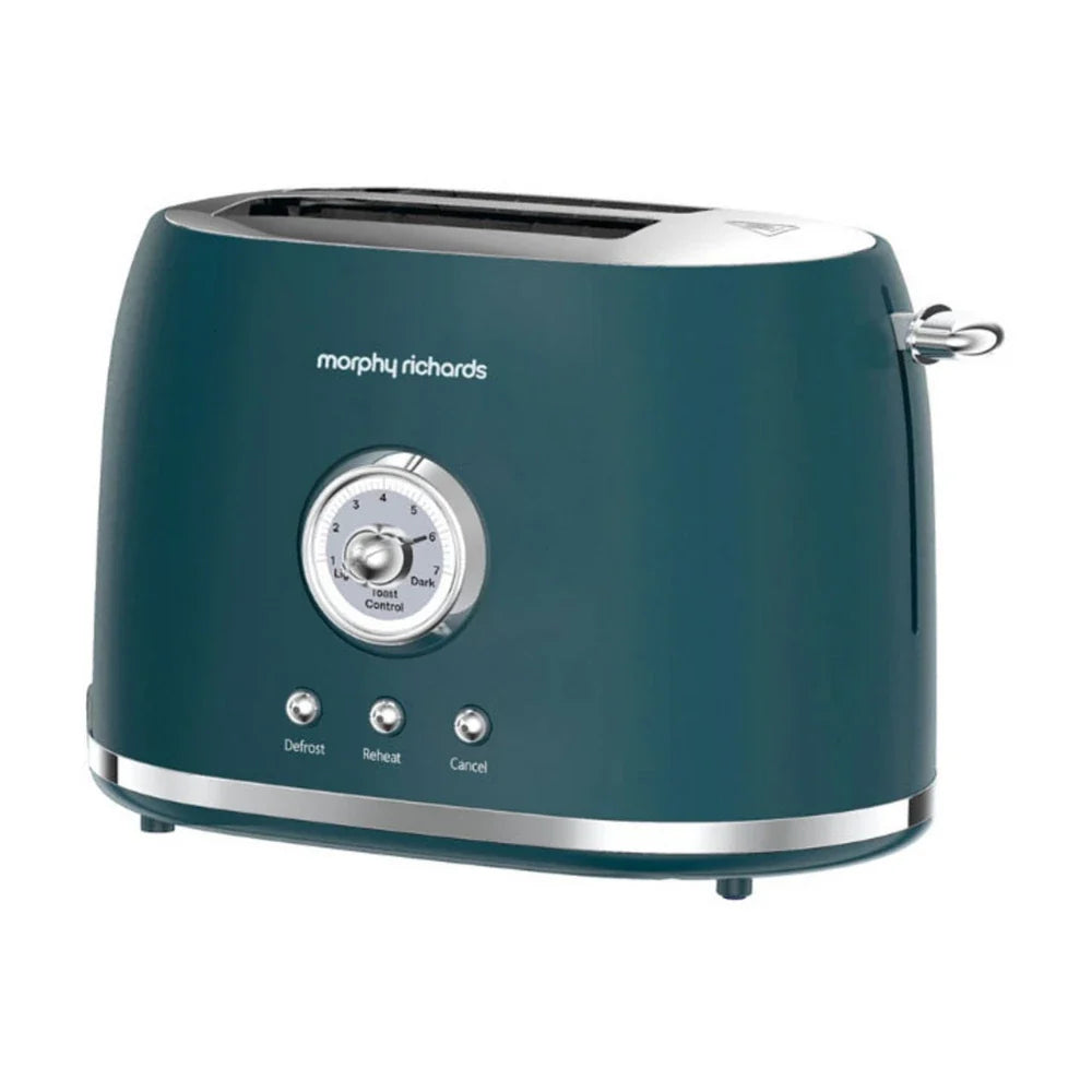 Morphy Richards Boutique 2 Slice Toaster Teal Green | 980601